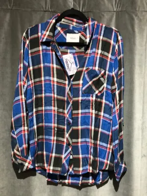Rails Royal Blue Base Flannel