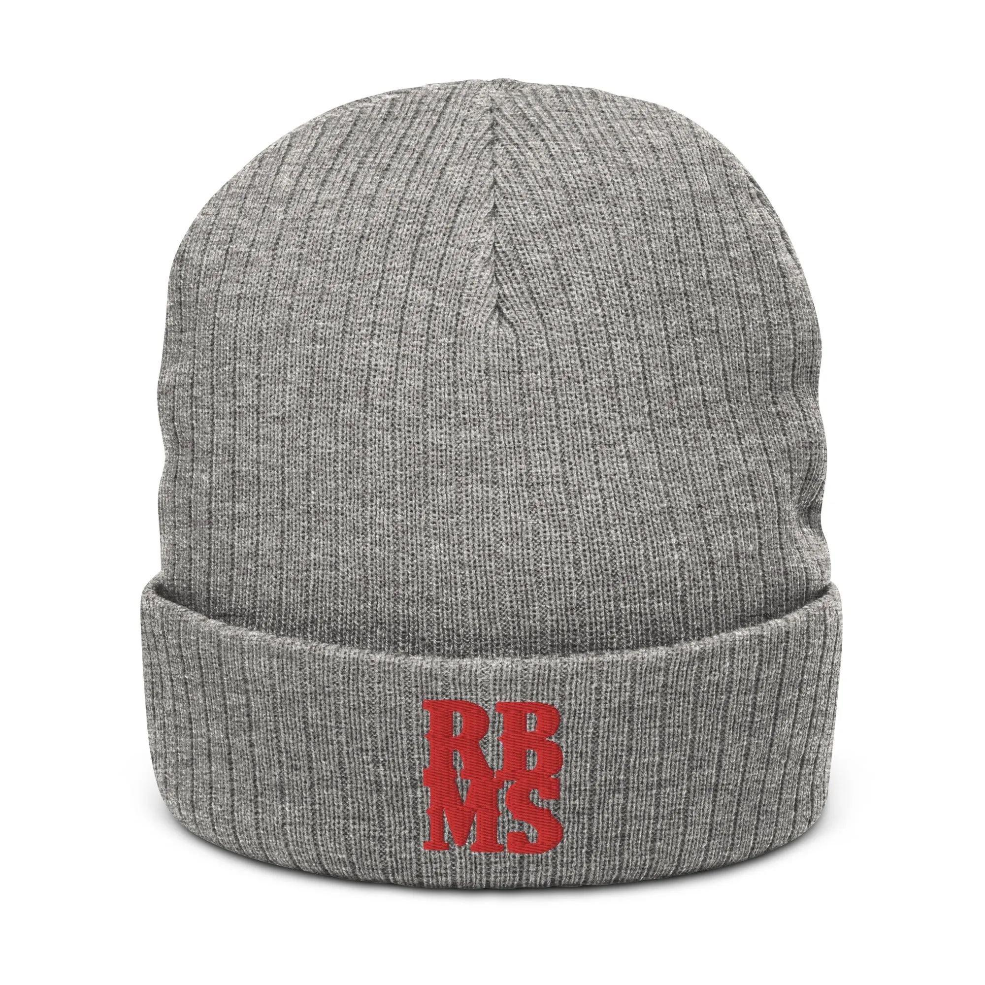 Ratchet Baggers RBMS Logo Ribbed knit beanie