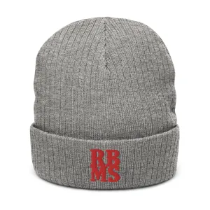 Ratchet Baggers RBMS Logo Ribbed knit beanie