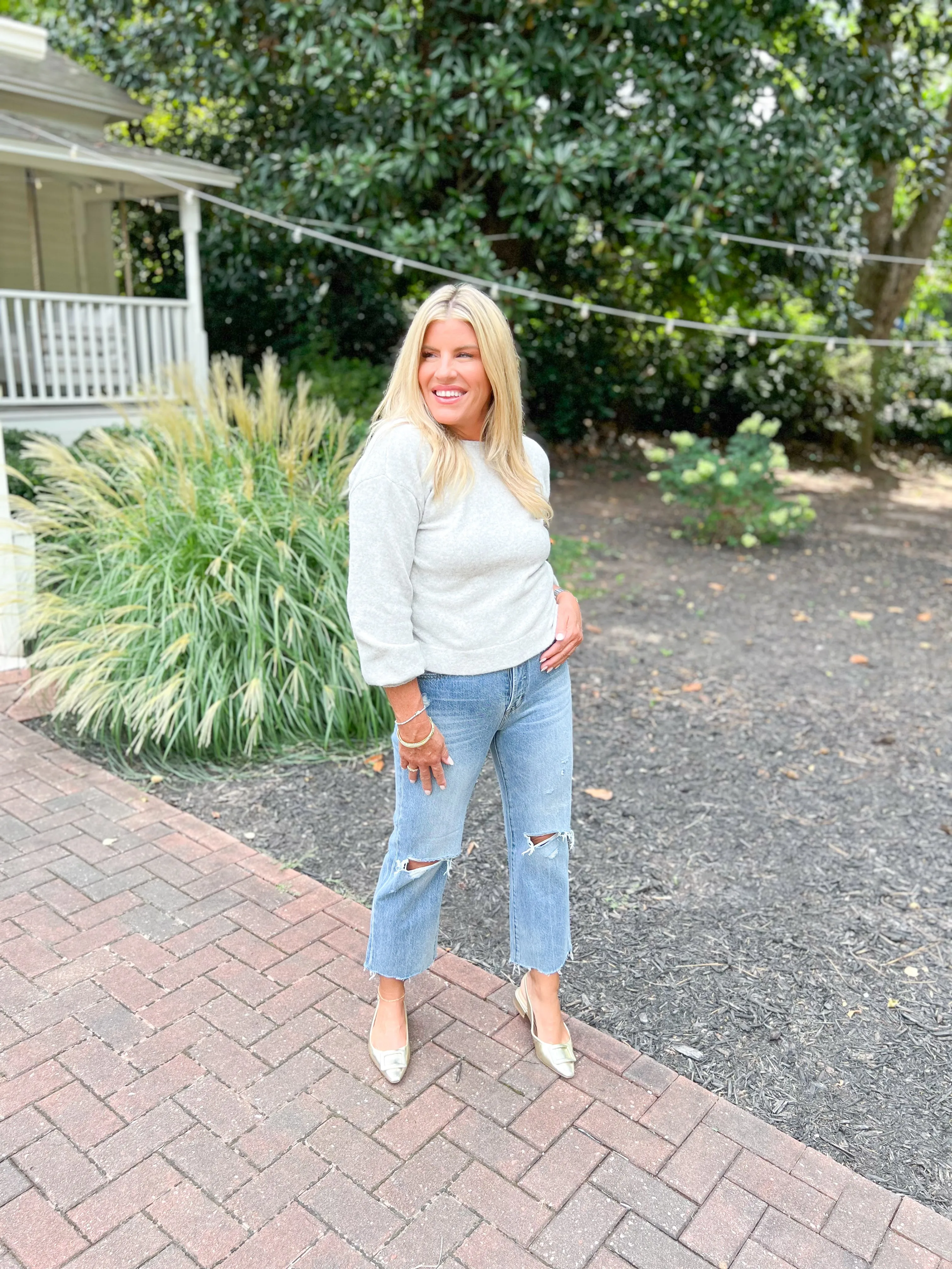 Renee Sweater-Grey