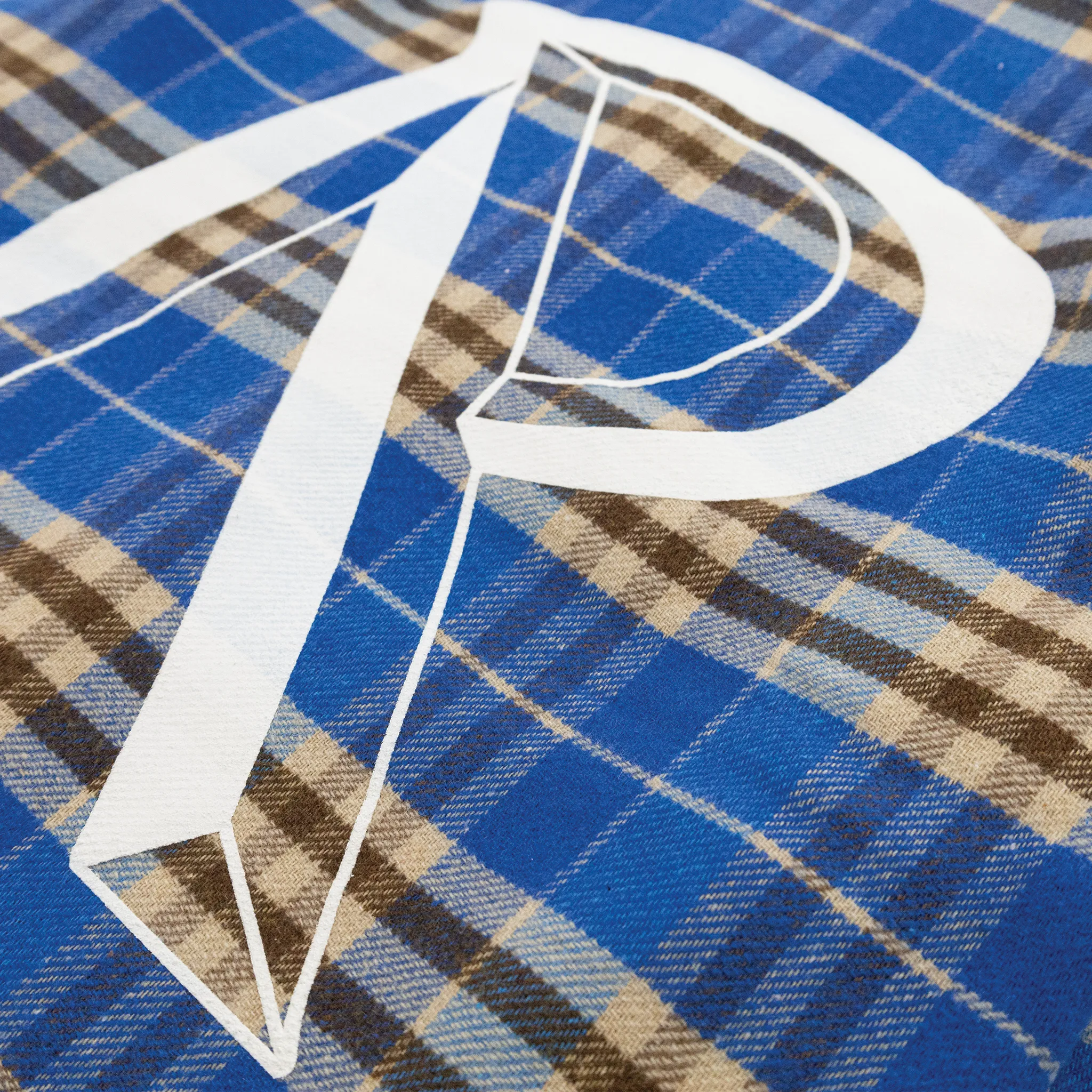 Represent Intial Print Flannel Shirt ML2005-109
