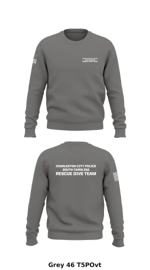 Rescue Dive Team Store 1 Core Men's Crewneck Performance Sweatshirt - T5POvt