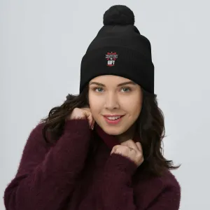Respect the gift Pom-Pom Beanie