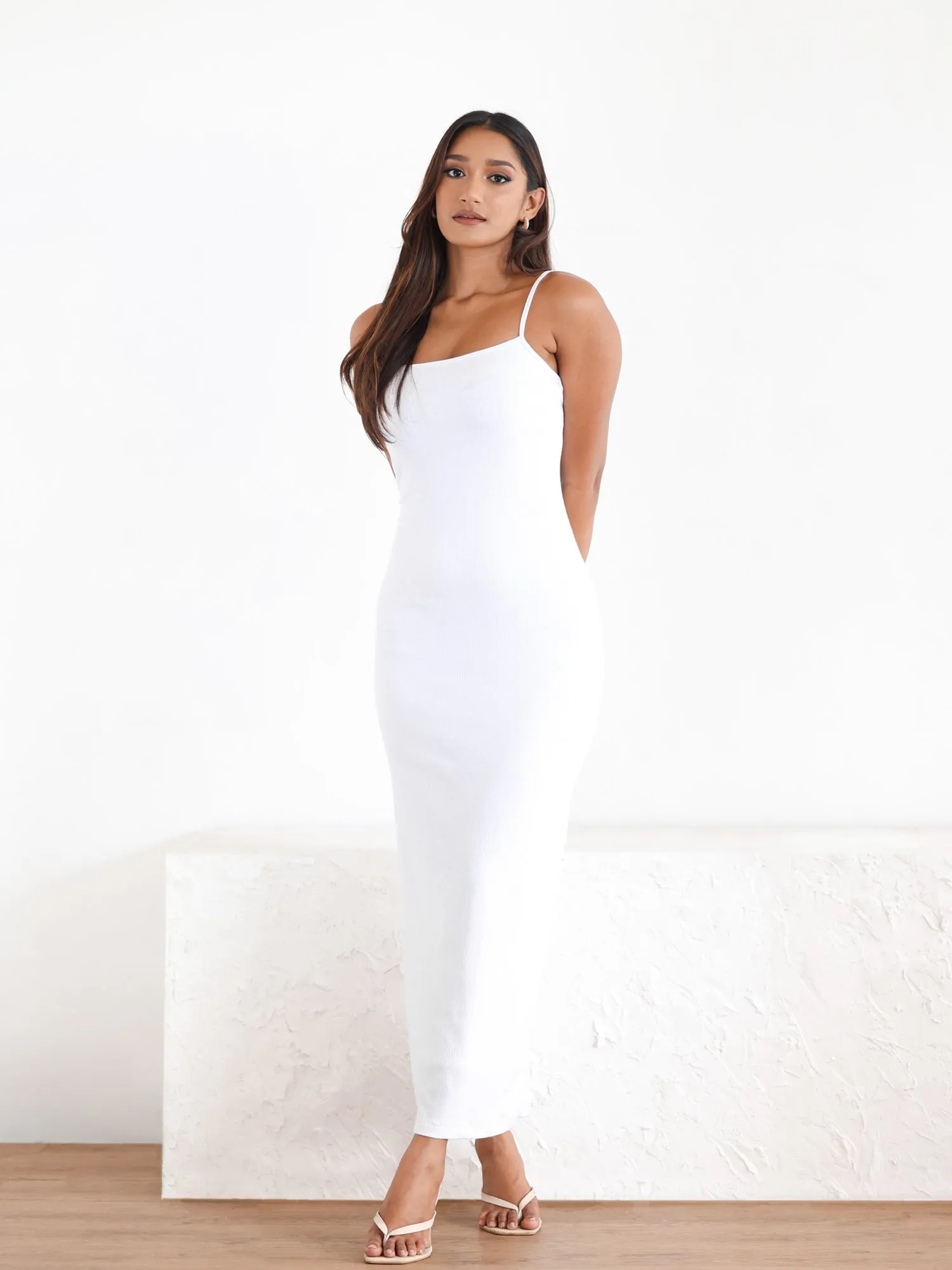 Rib Maxi Dress