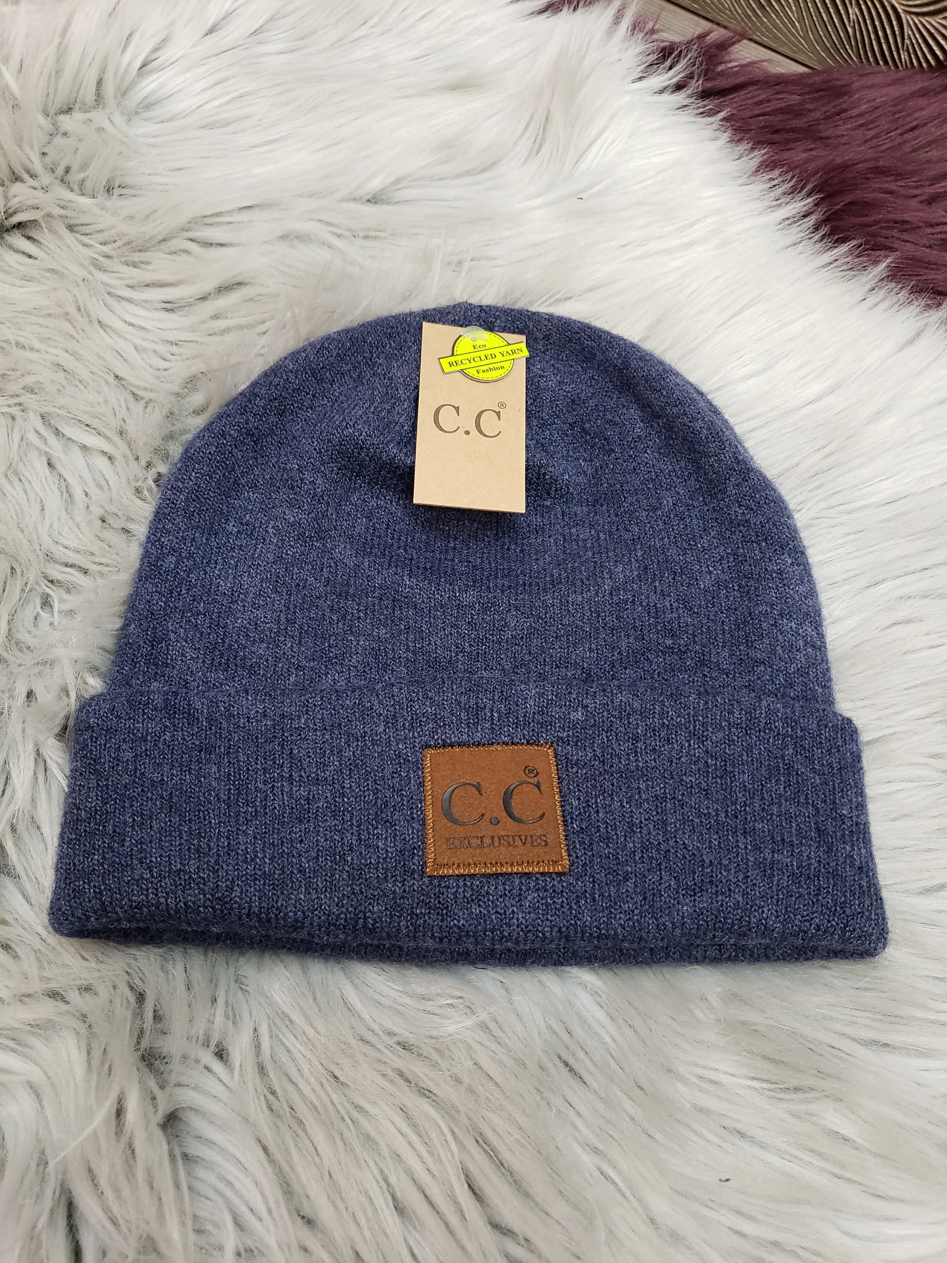 Ribbed CC Beanies