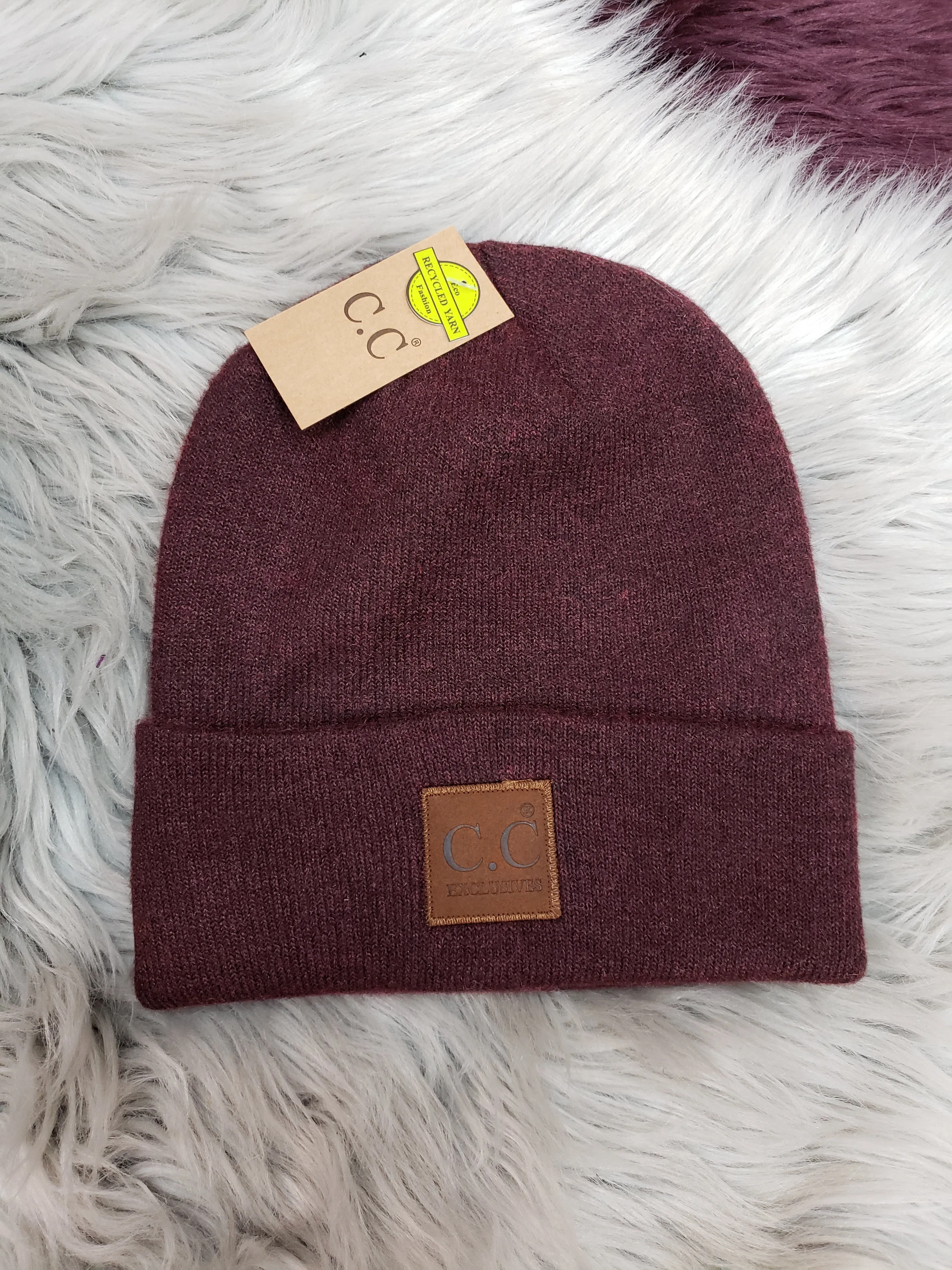 Ribbed CC Beanies