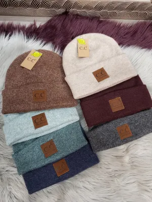 Ribbed CC Beanies