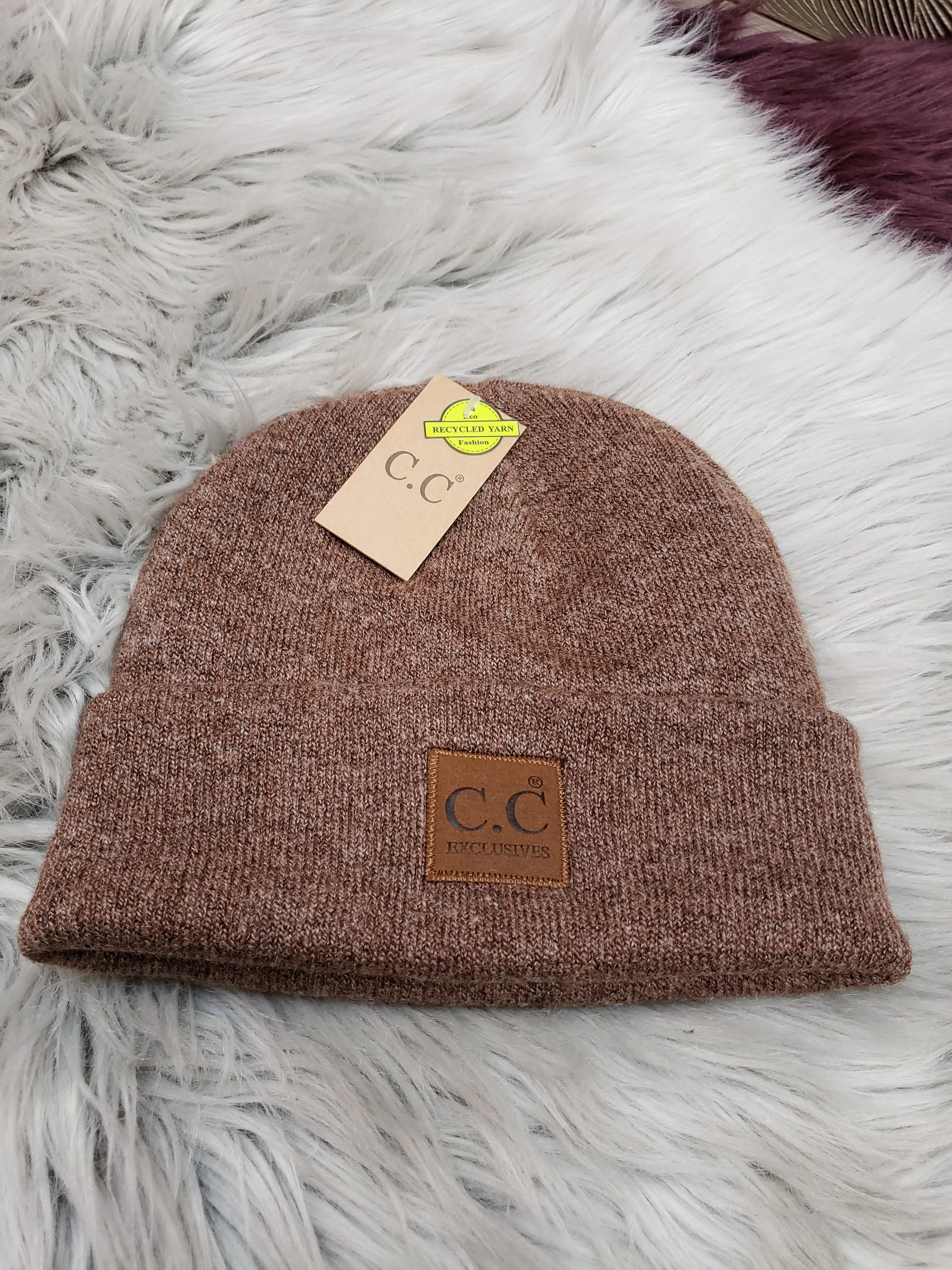 Ribbed CC Beanies