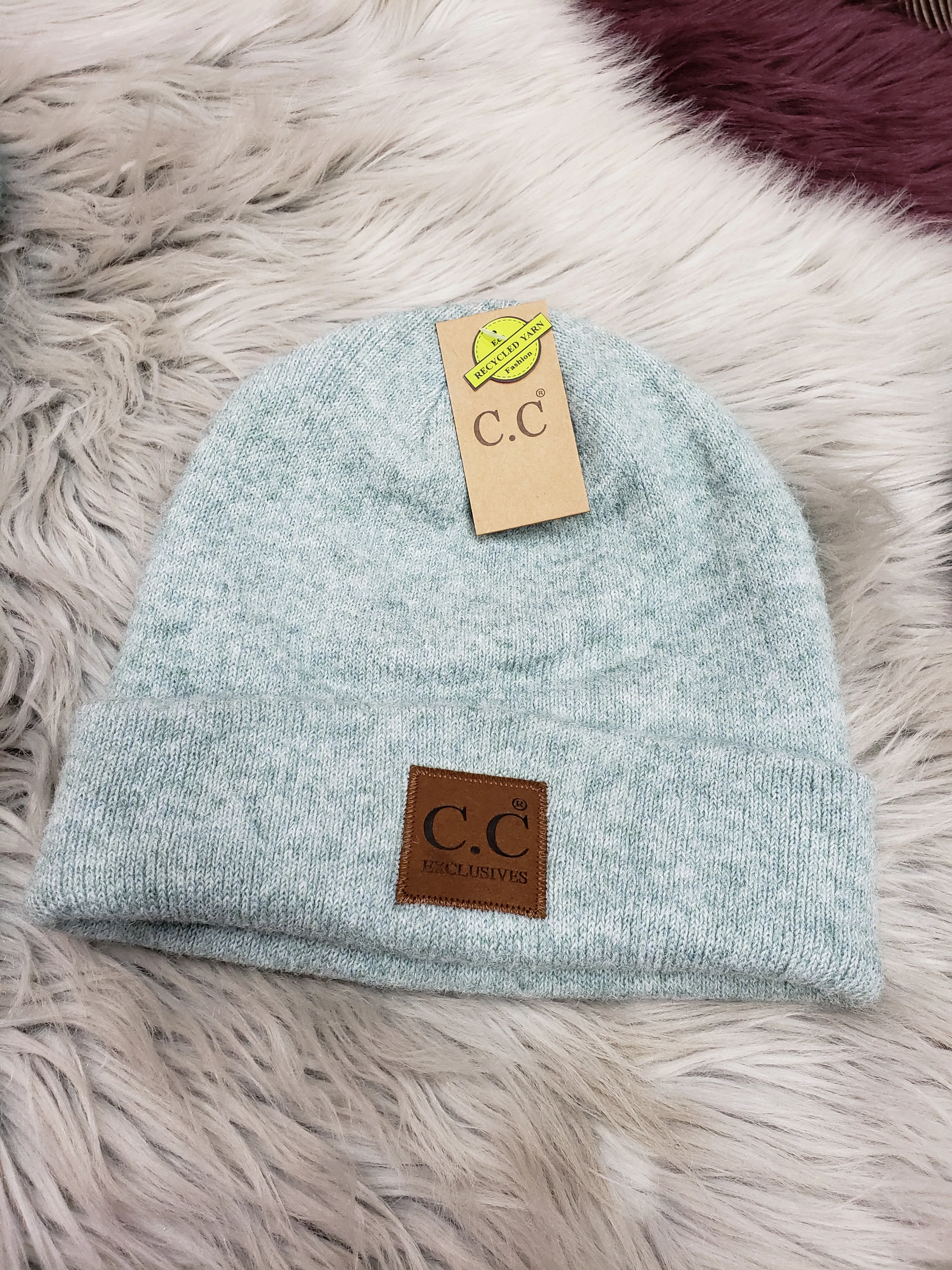 Ribbed CC Beanies