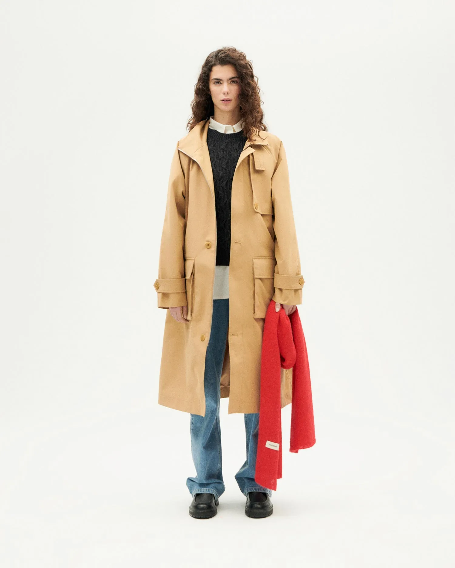 Riley Unisex Jacket Latte