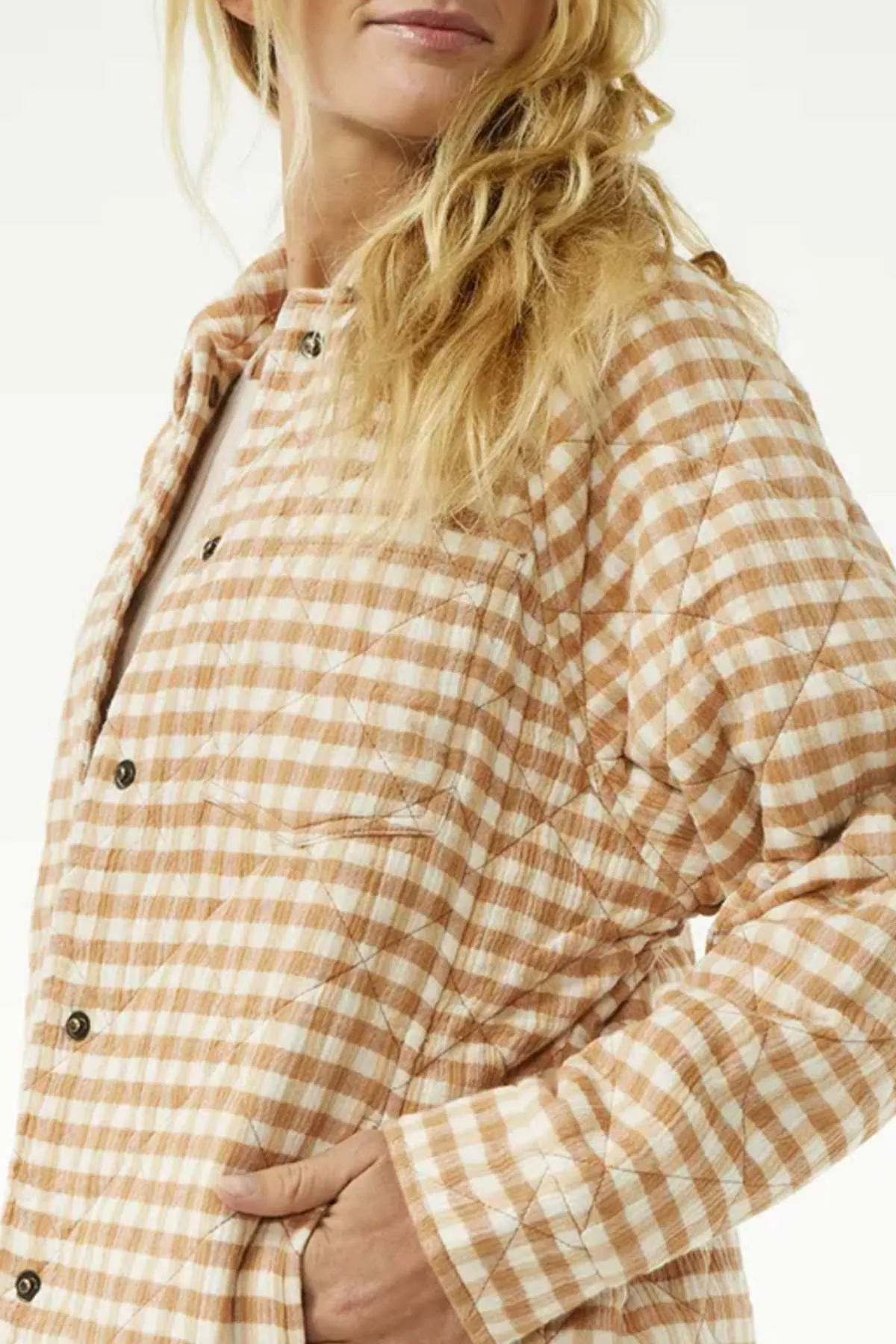 Rip Curl Premium Quilted Check Jacket