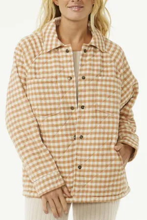 Rip Curl Premium Quilted Check Jacket