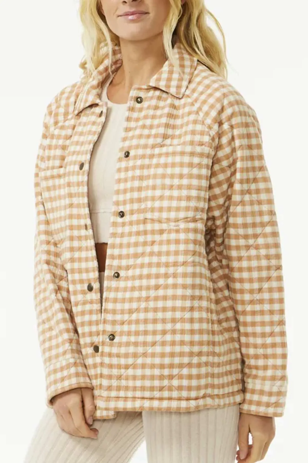 Rip Curl Premium Quilted Check Jacket