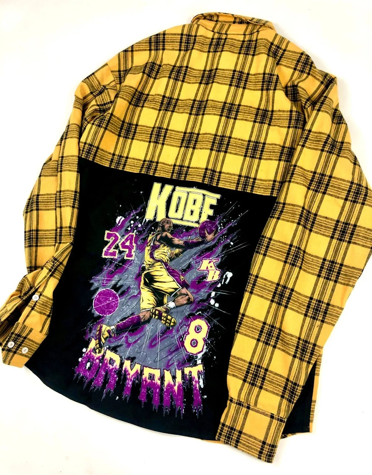 RISKY REWARDS KUSTOM KOBE GRAPHIC FLANNEL SHIRT
