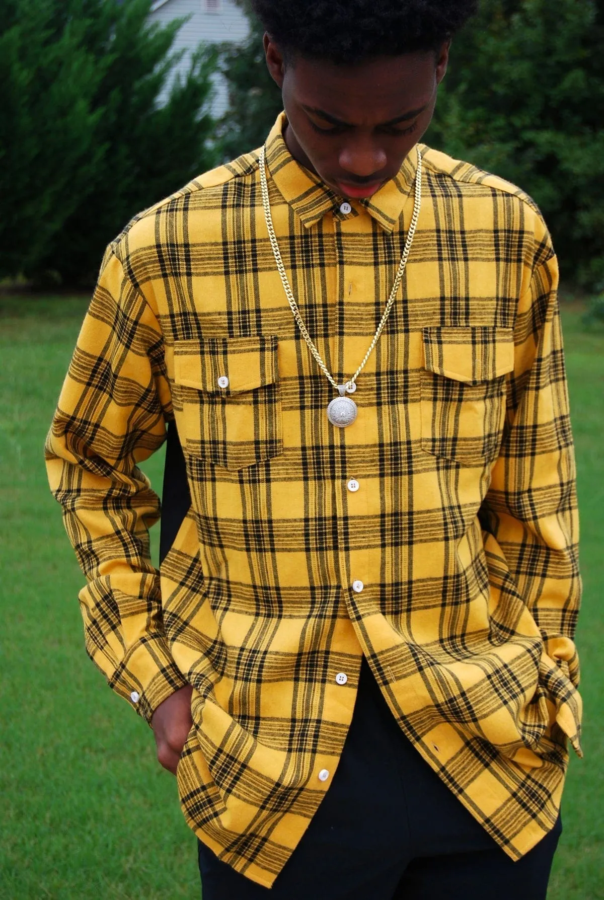 RISKY REWARDS KUSTOM KOBE GRAPHIC FLANNEL SHIRT