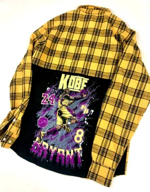 RISKY REWARDS KUSTOM KOBE GRAPHIC FLANNEL SHIRT