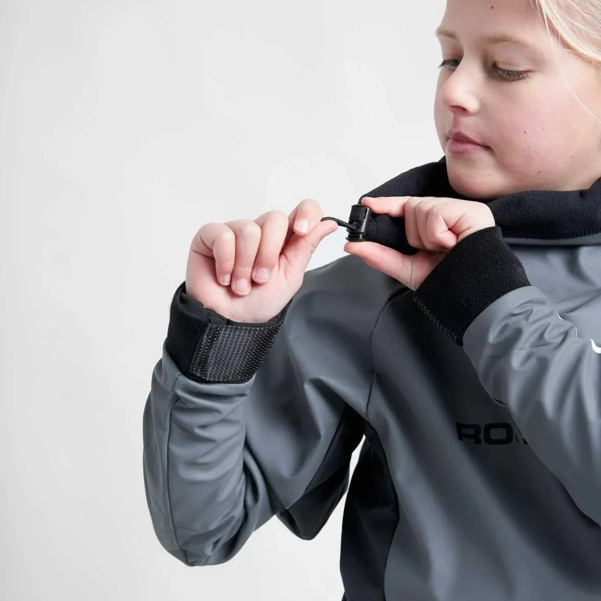 Rooster Junior Pro Lite Aquafleece Top - Grey