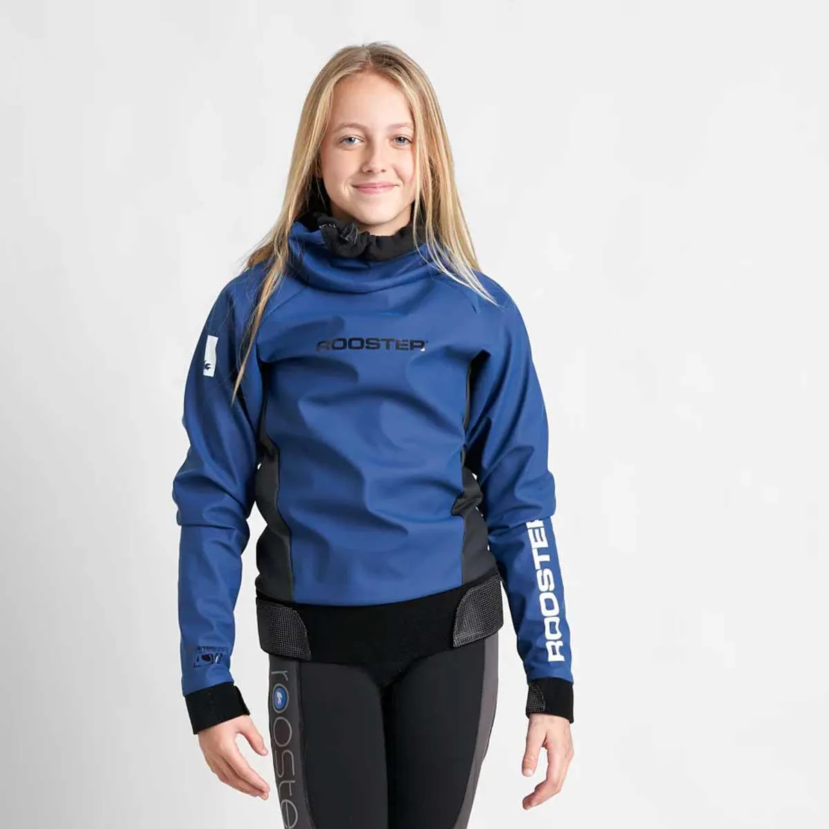 Rooster Junior Pro Lite Aquafleece Top - Navy