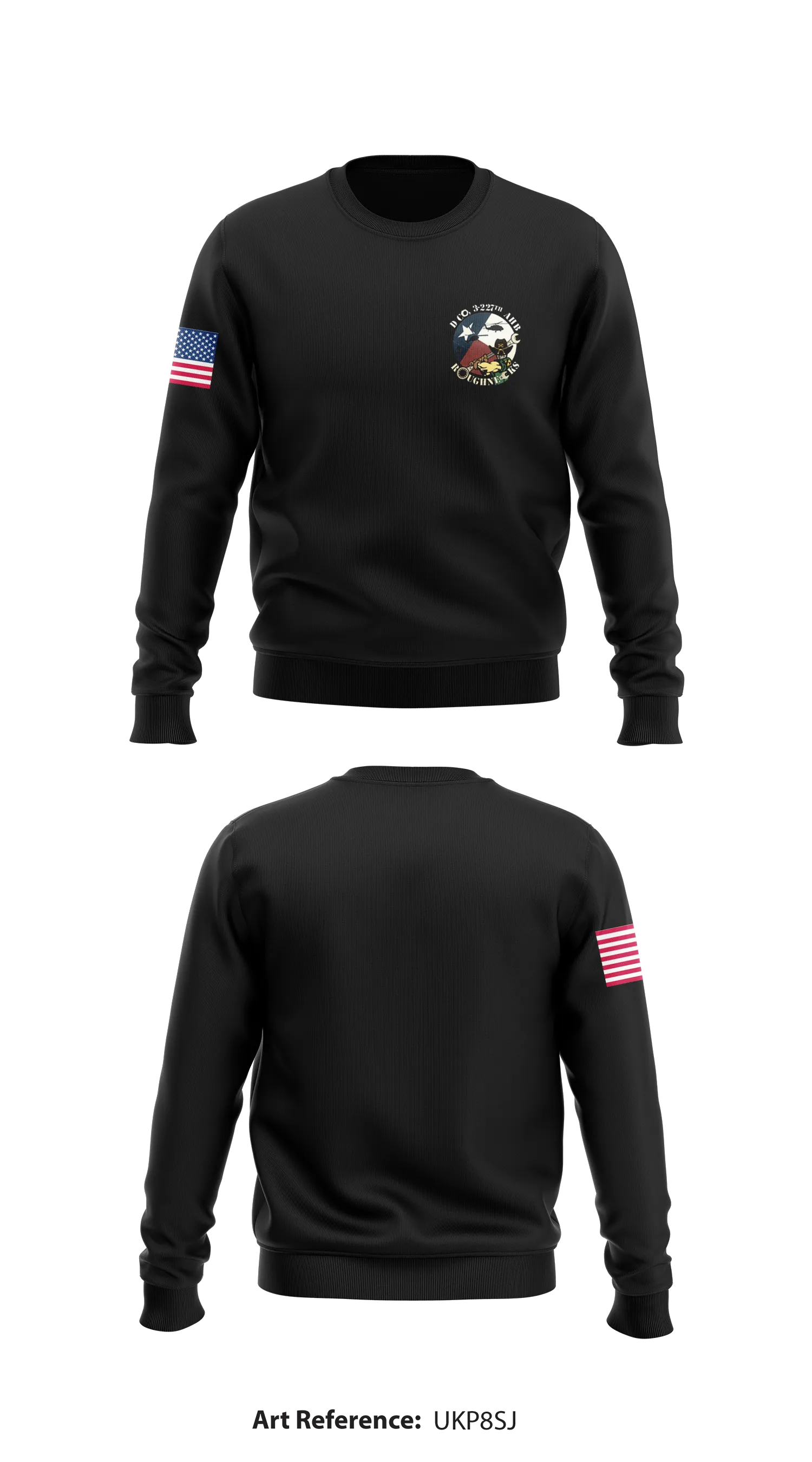 Roughnecks1 Core Men's Crewneck Performance Sweatshirt - UKp8Sj