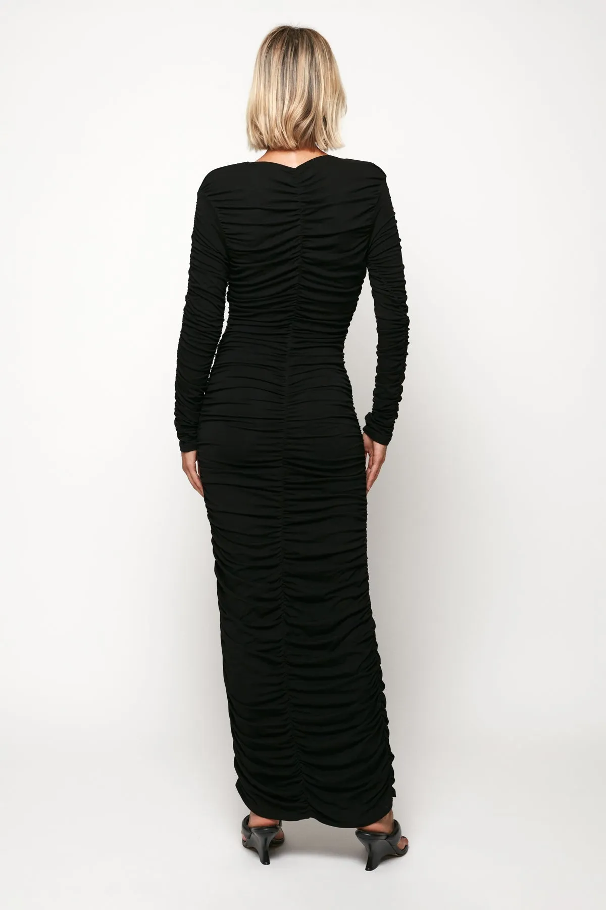 Ruched Maxi
