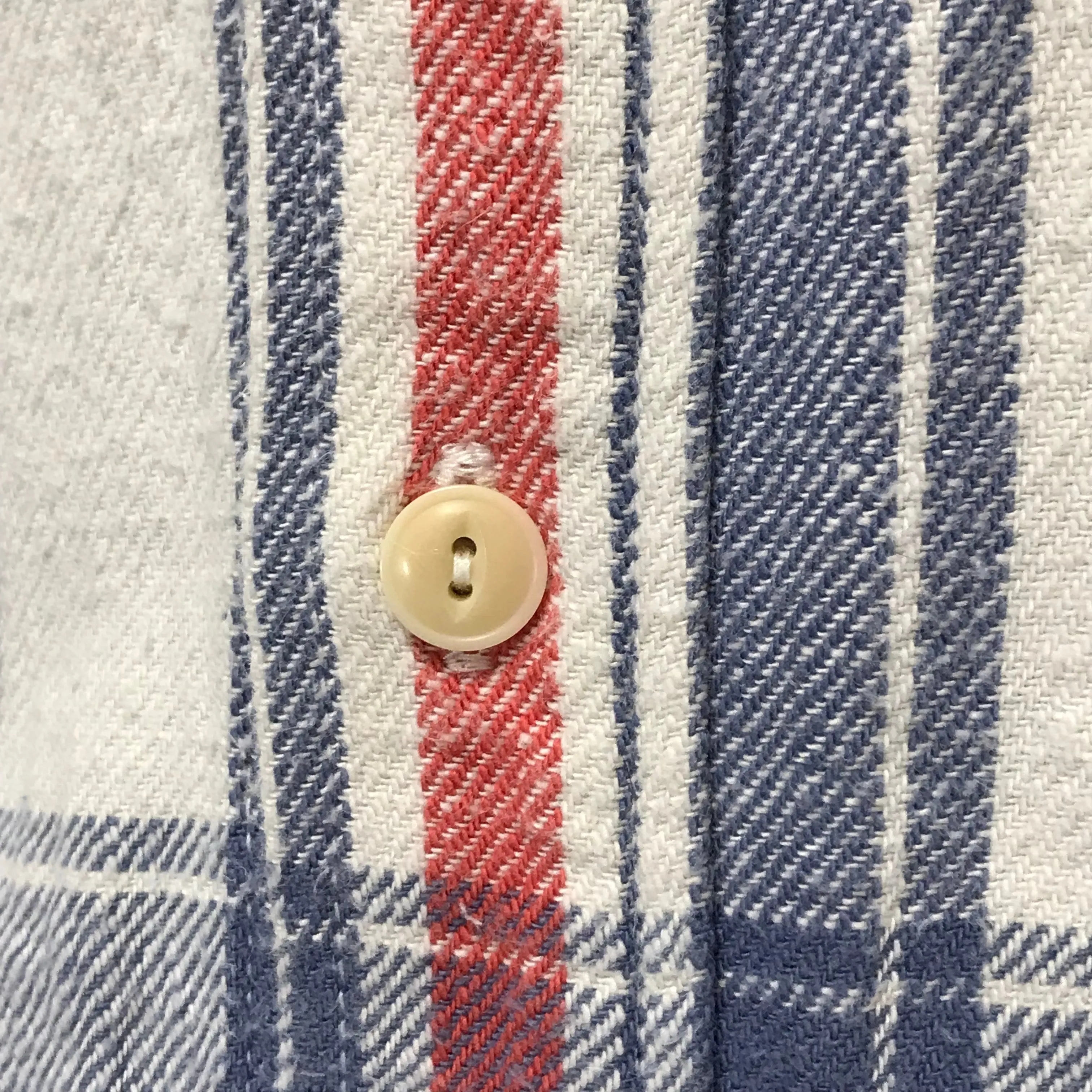 [S] Visvim 11AW Black Elk Flannel L/S Shirt White