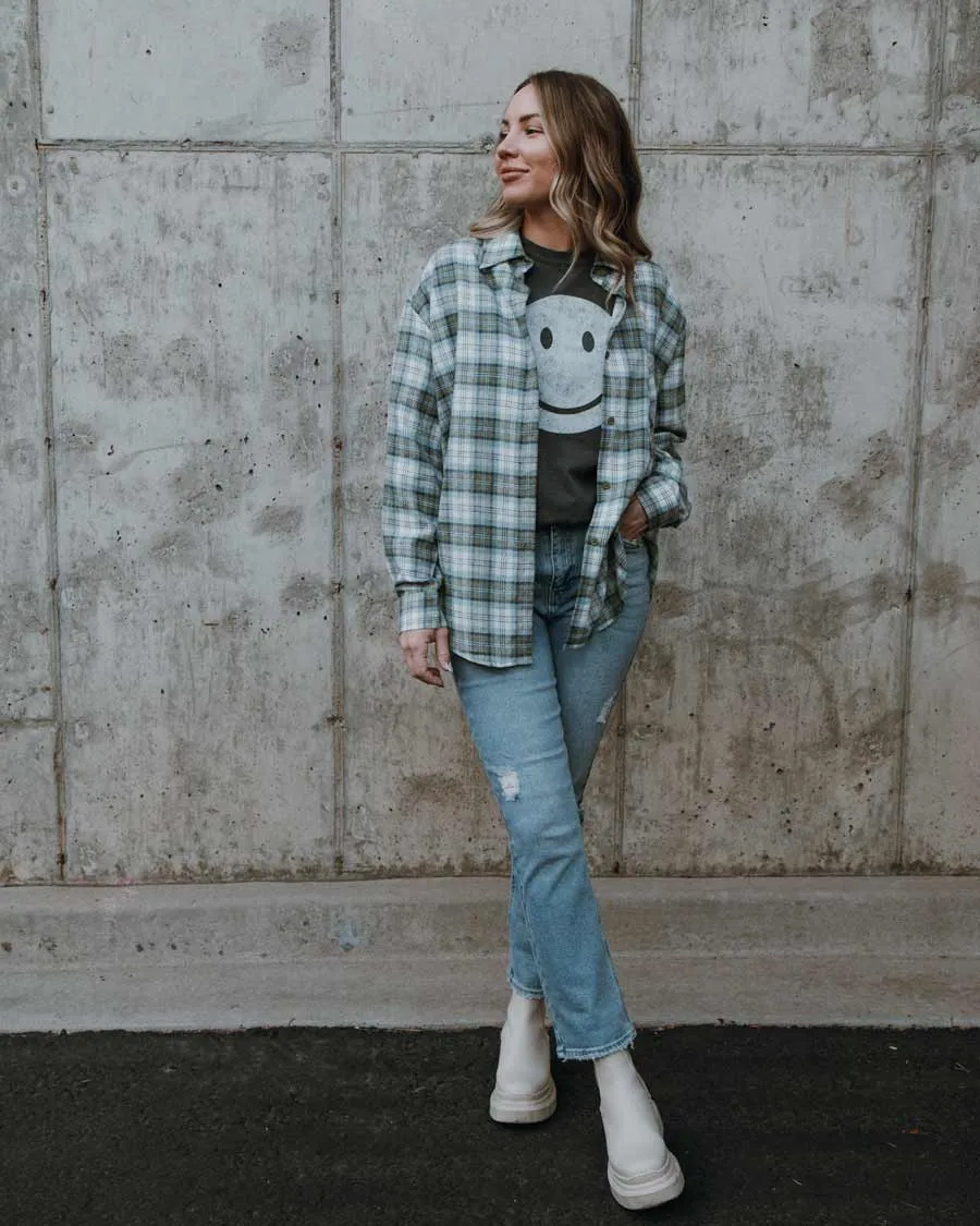 Sage Flannel