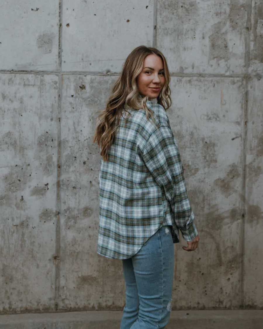 Sage Flannel
