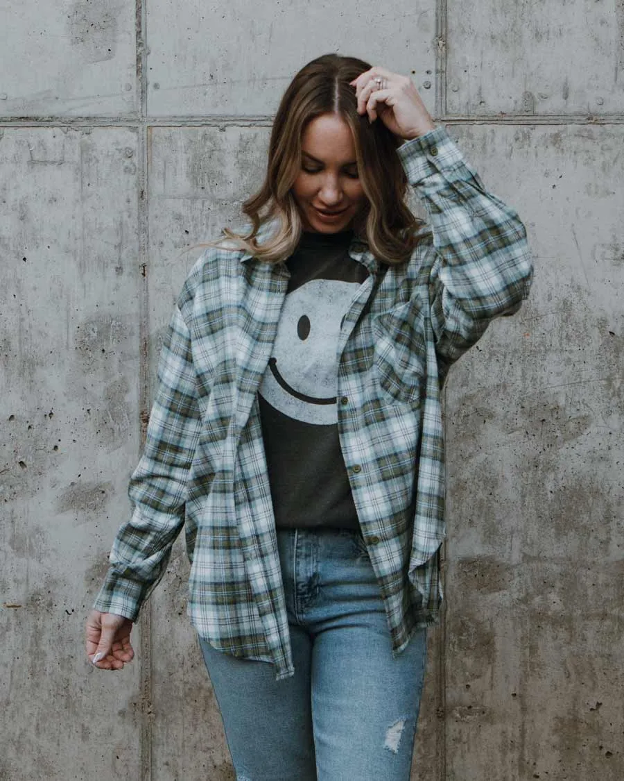 Sage Flannel