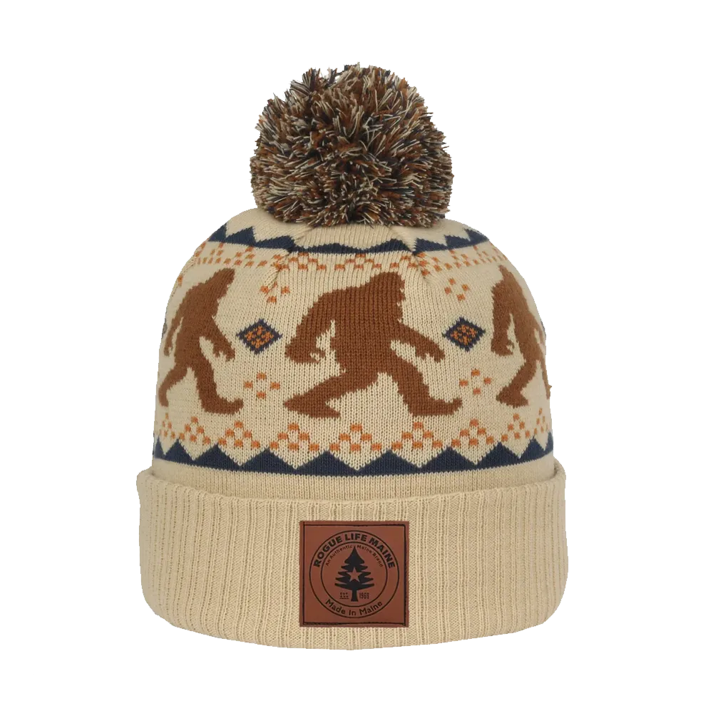 Sasquatch Pom Beanie