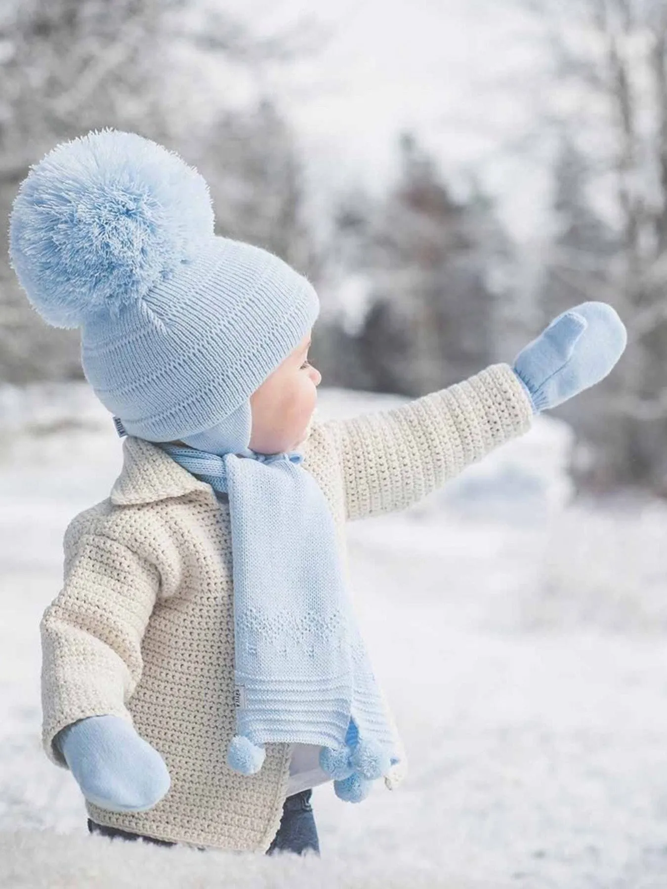 Satila Belle Pom Pom Scarf