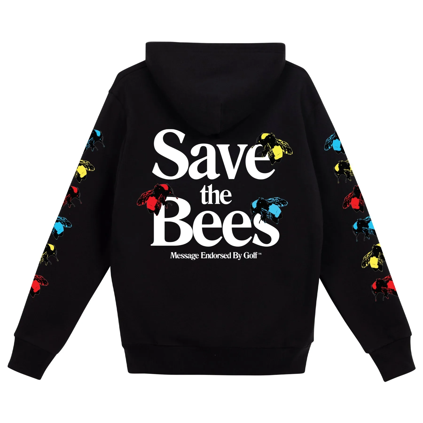 SAVE THE BEES HOODIE by GOLF WANG