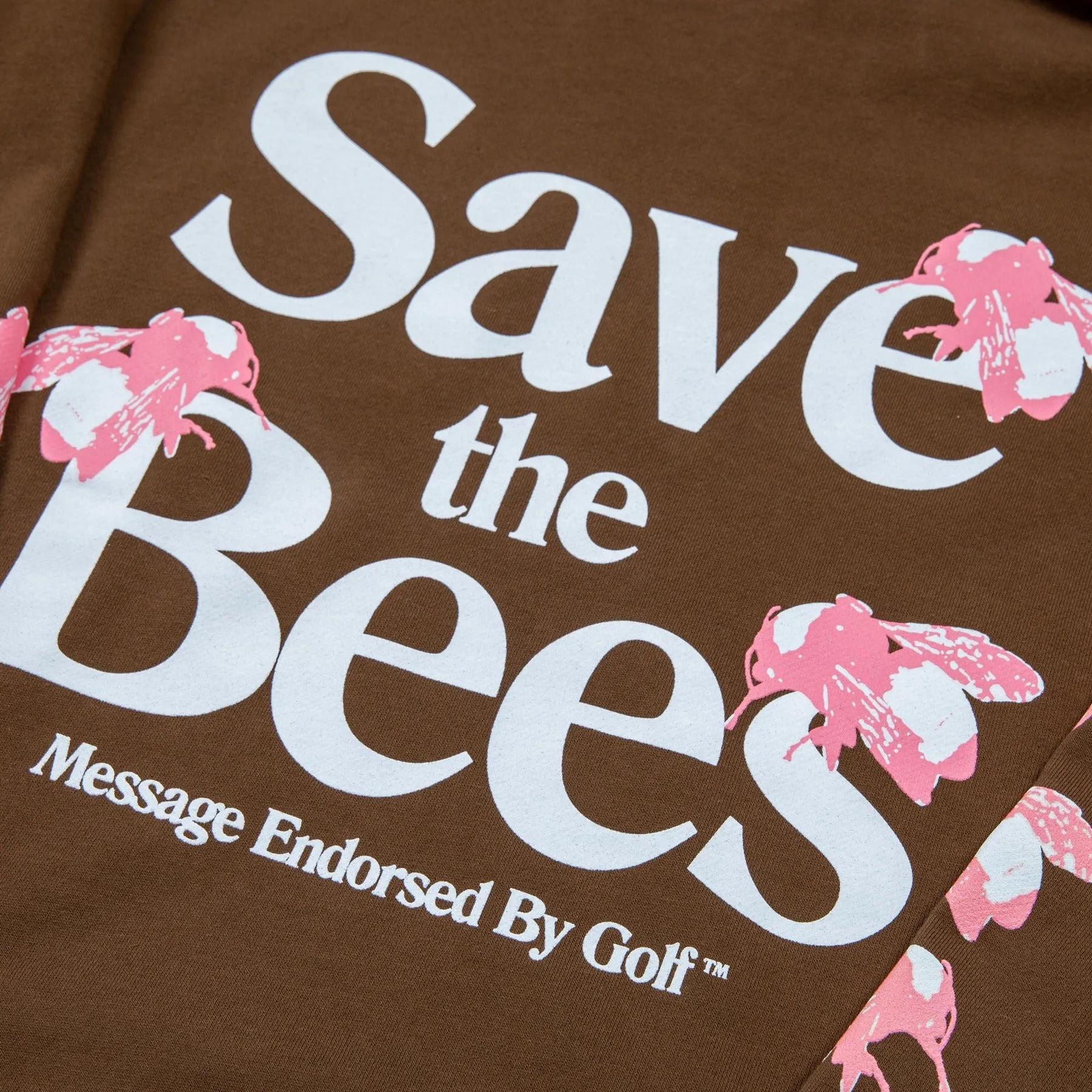 SAVE THE BEES HOODIE by GOLF WANG