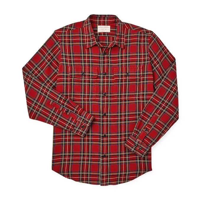 Scout Shirt | Red/Oak/Tartan