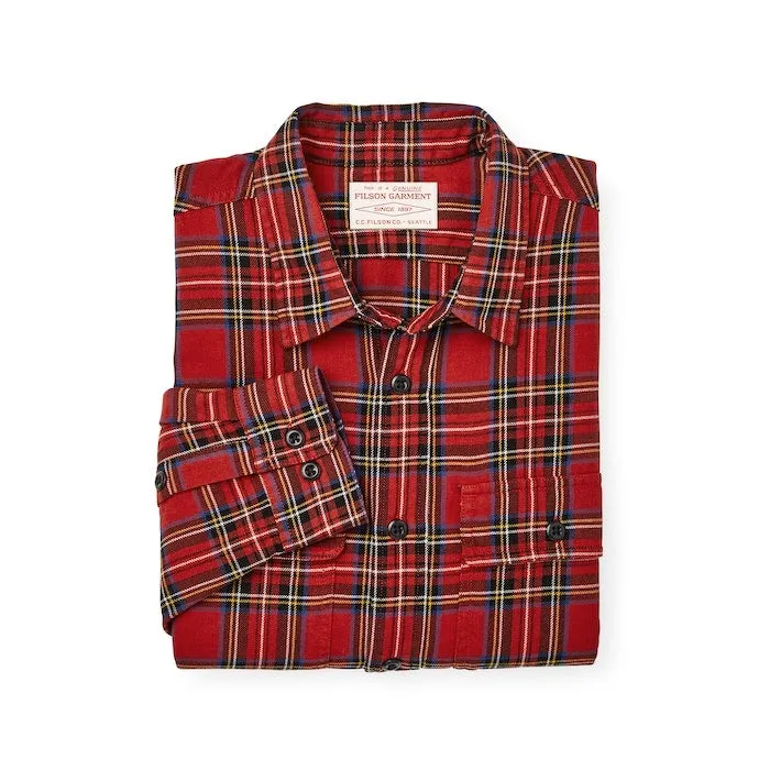 Scout Shirt | Red/Oak/Tartan