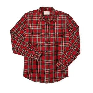 Scout Shirt | Red/Oak/Tartan