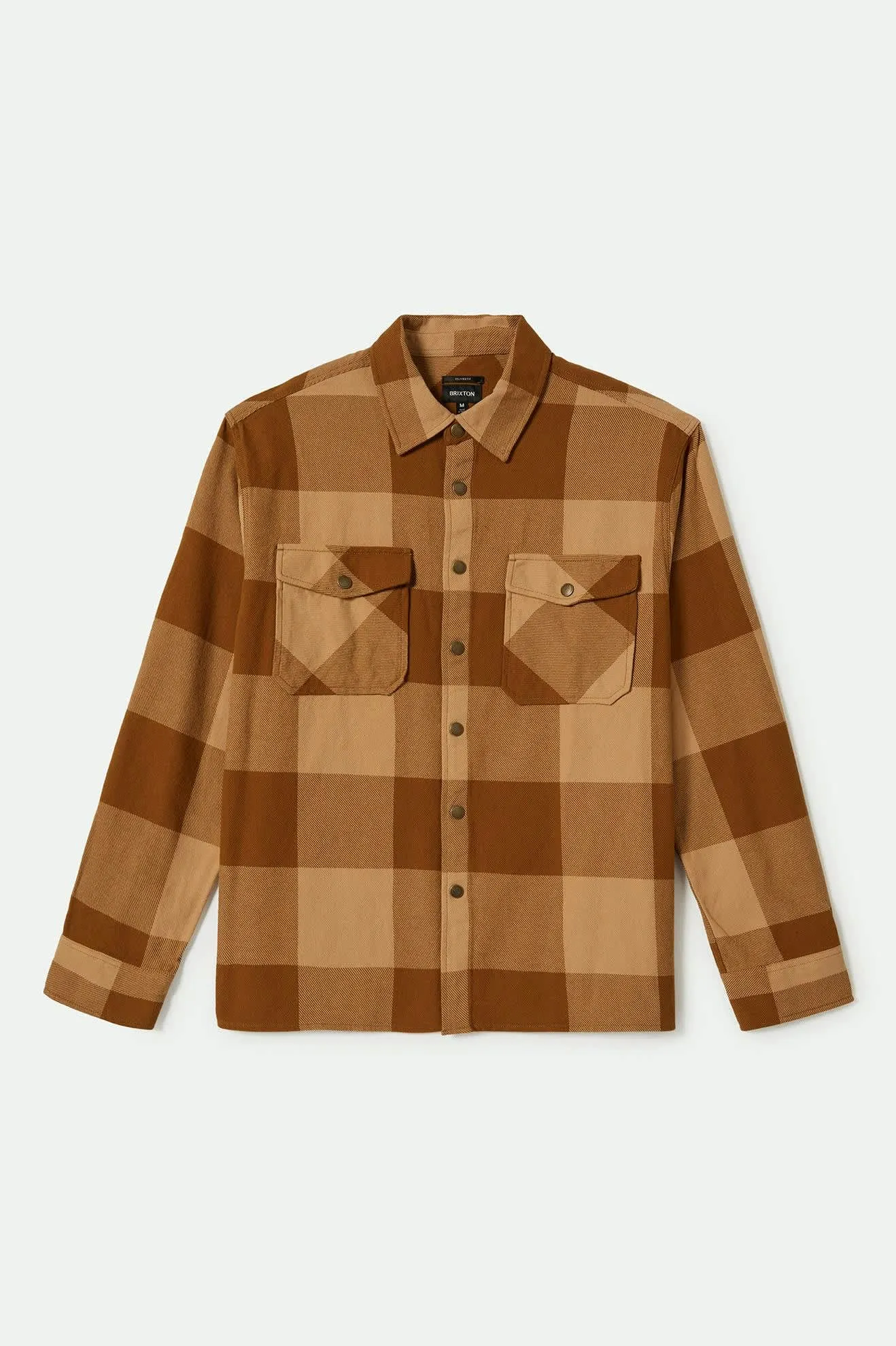 Selden Flannel | Washed Copper/Curry Buffalo