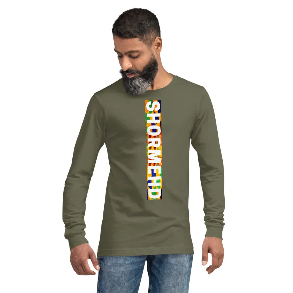SHORMEHD Kente Unisex Long Sleeve T-shirt