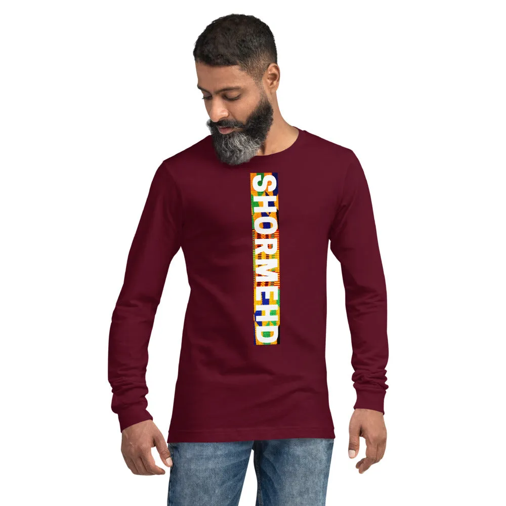SHORMEHD Kente Unisex Long Sleeve T-shirt