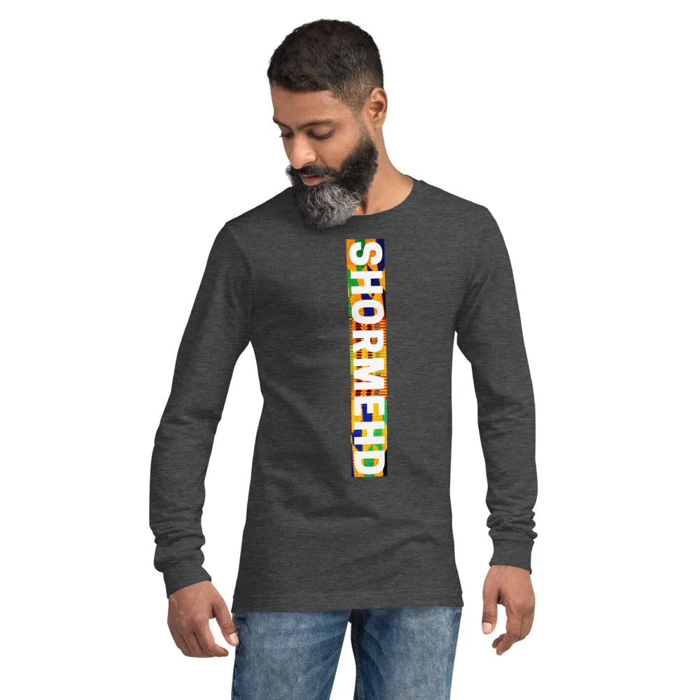 SHORMEHD Kente Unisex Long Sleeve T-shirt