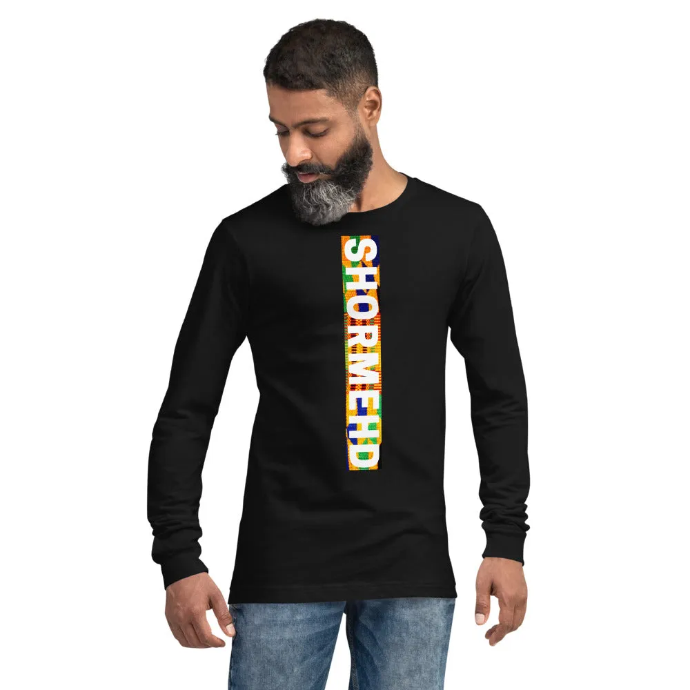 SHORMEHD Kente Unisex Long Sleeve T-shirt