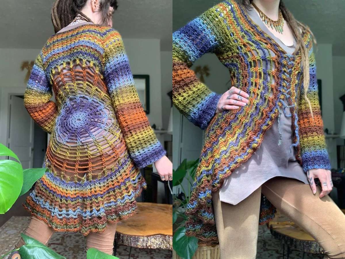 Sierra Mandala Sweater Crochet Pattern