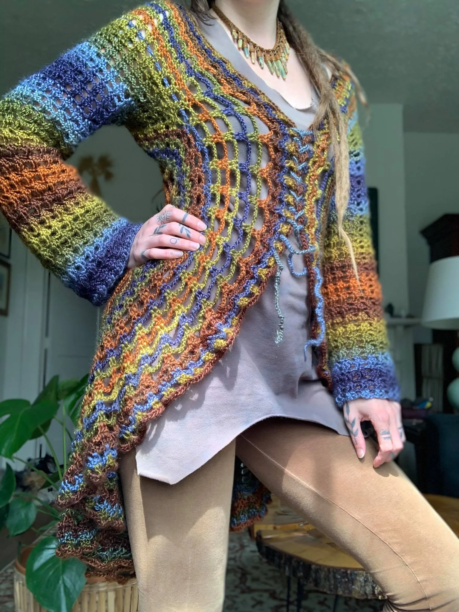 Sierra Mandala Sweater Crochet Pattern