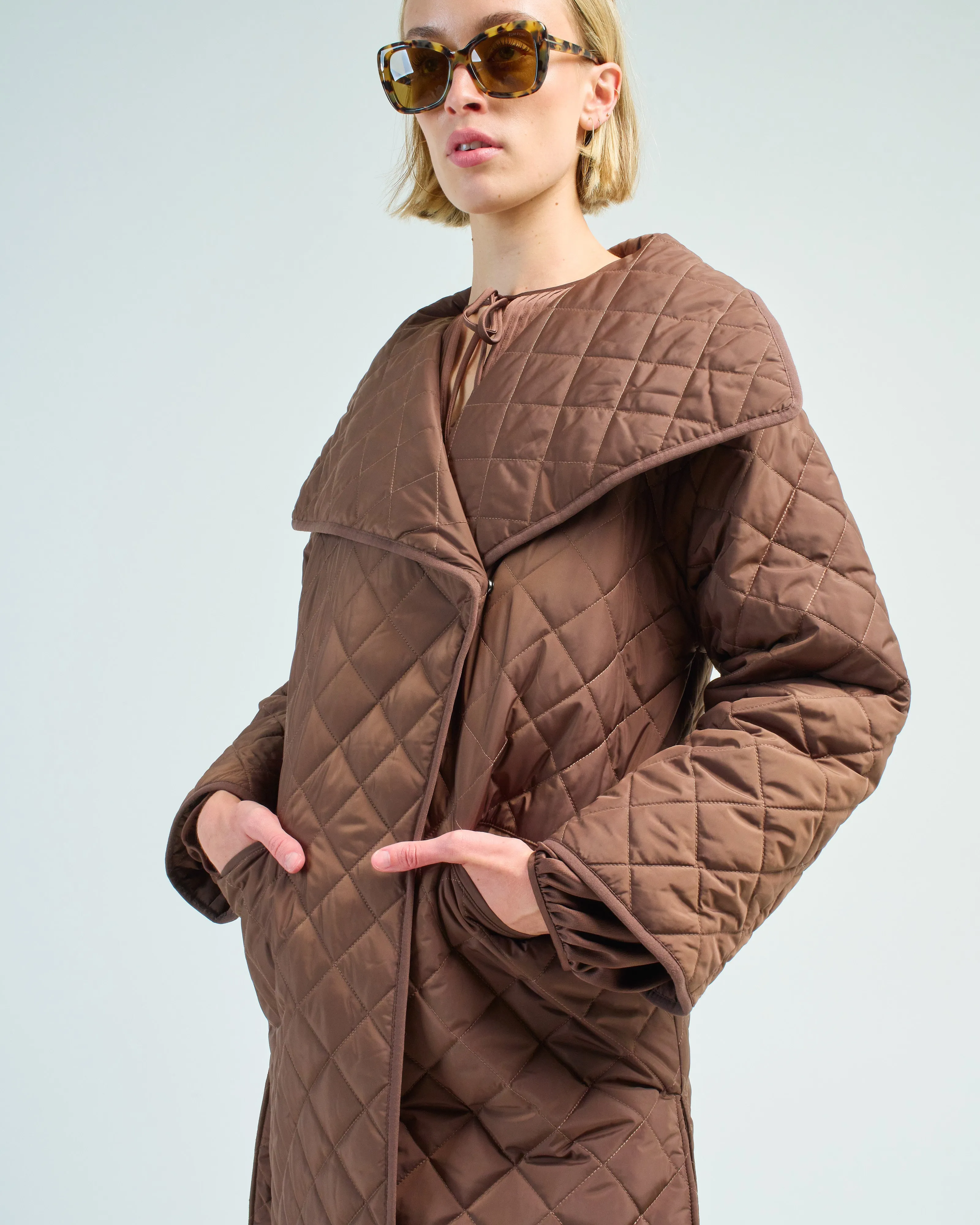 signature quilted coat