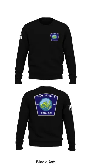 Smithville Police Store 1 Core Men's Crewneck Performance Sweatshirt - Avt