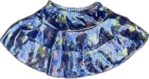Social Butterfly- Ruffle Skirt, Velvet Luna Moth
