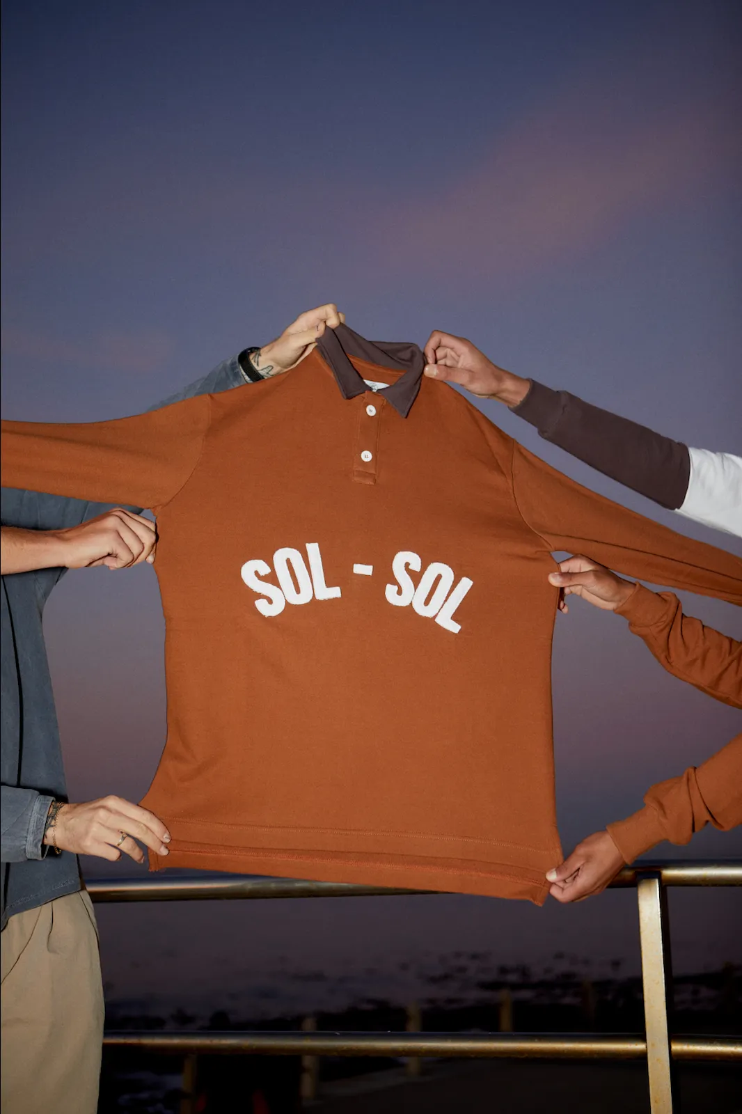 Sol Sol - Rugby Jersey - Brown