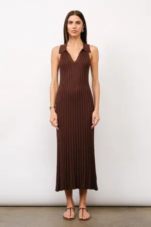 Solange Rib Knit Maxi Dress