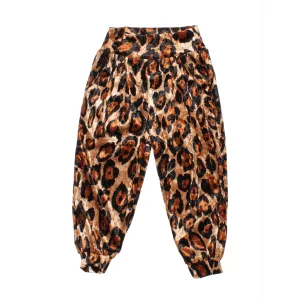 Sonia | Velvet | Cheetah Pant