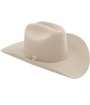 STETSON MEN'S YUMA WESTERN HAT 61 SILVERBEL 6X