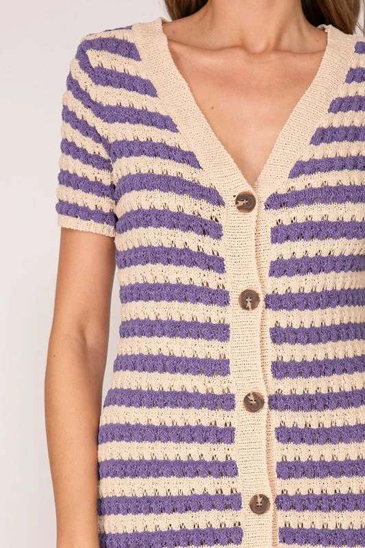 Stripe Sweater Dress